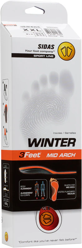 Ski insoles - Winter 3FeetĀ® Mid - Image 7