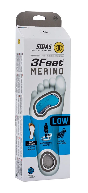 Ski insoles - 3FeetĀ® Merino Low - Image 6