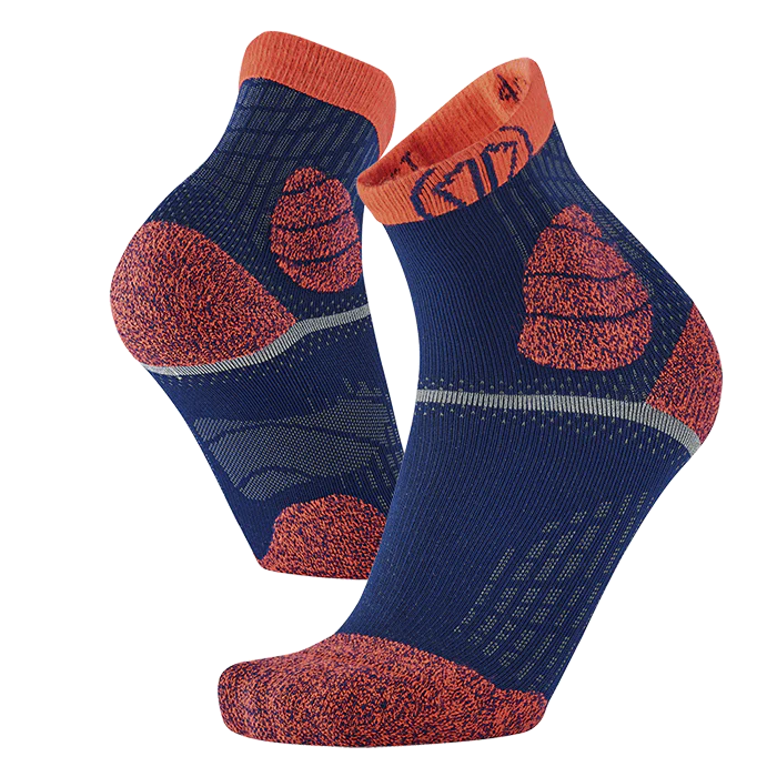 Trail running socks - Trail Protect blue/orange - Image 7