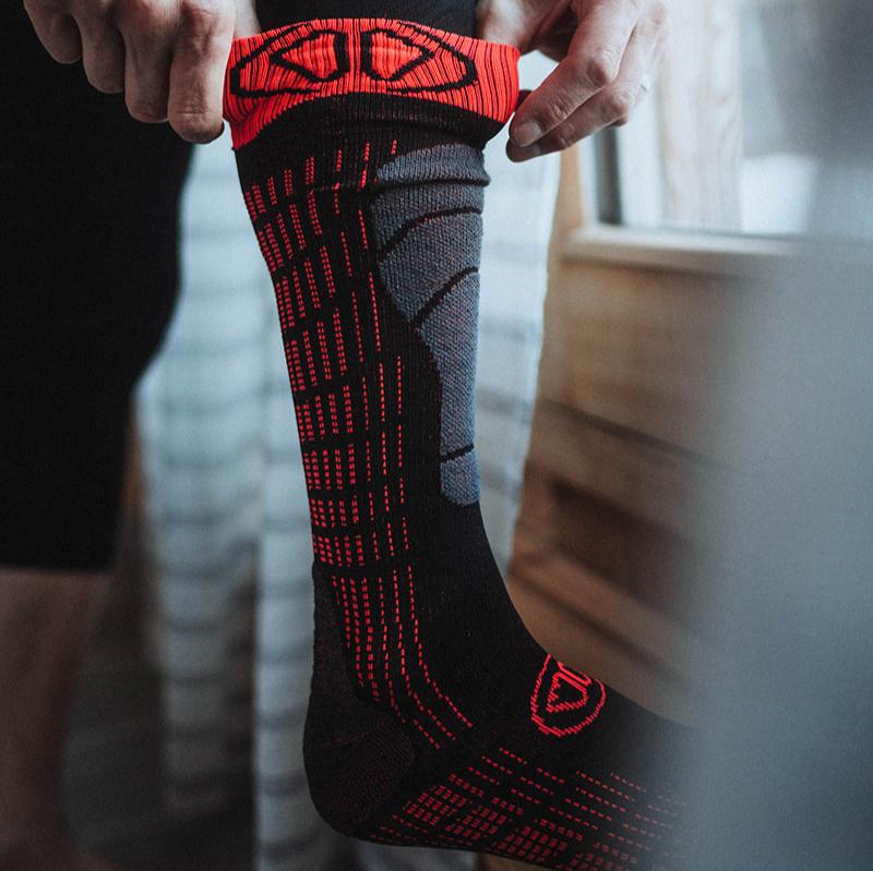 Ski socks - Ski Comfort black/orange - Image 2