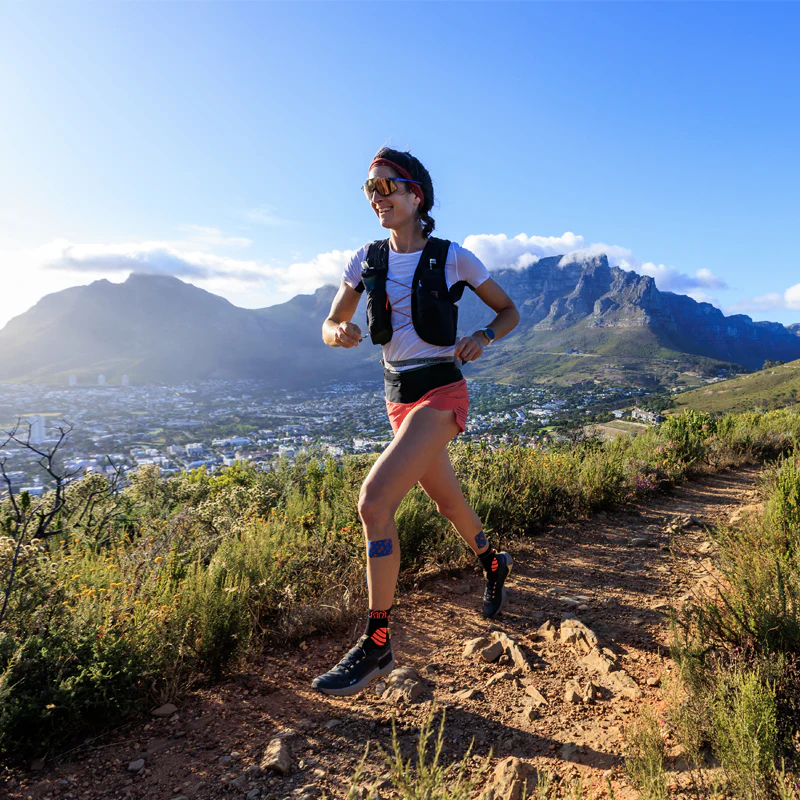 Trail running socks - Trail Ultra black/orange - Image 4