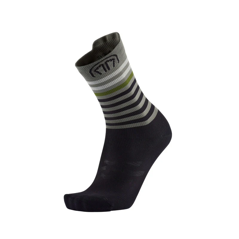Running socks - Run Anatomic Light Crew black/dark grey