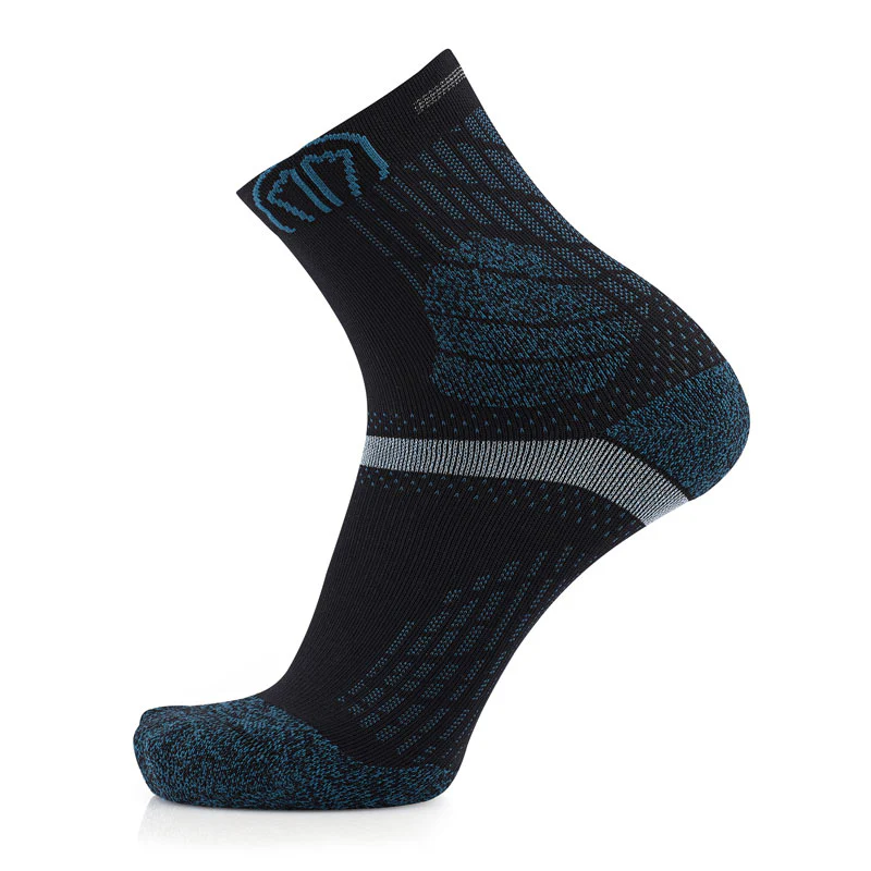 Trail running socks - Trail Protect black/blue - Image 2