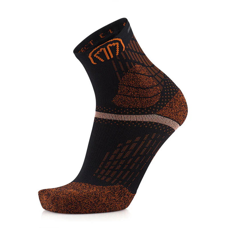 Trail running socks - Trail Protect black/orange V2