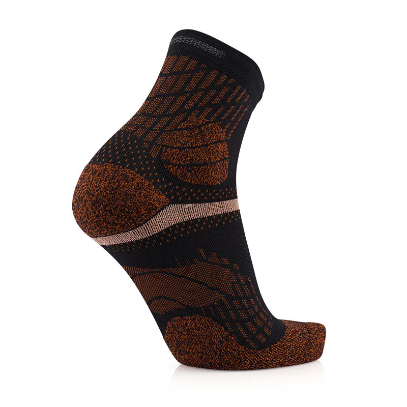 Trail running socks - Trail Protect black/orange V2 - Image 4
