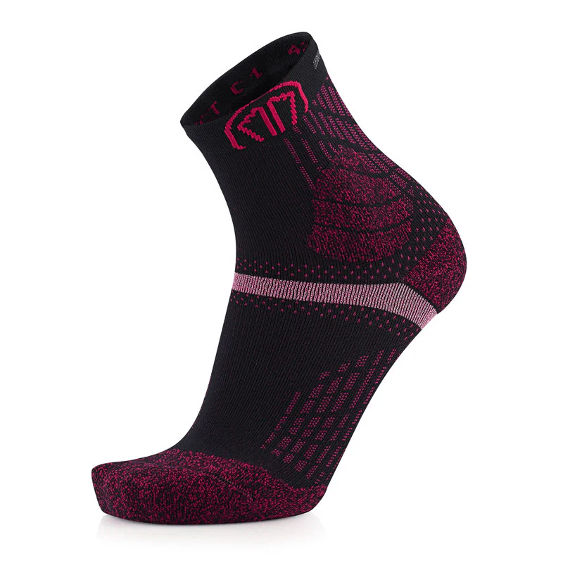 Trail running socks - Trail Protect black/pink