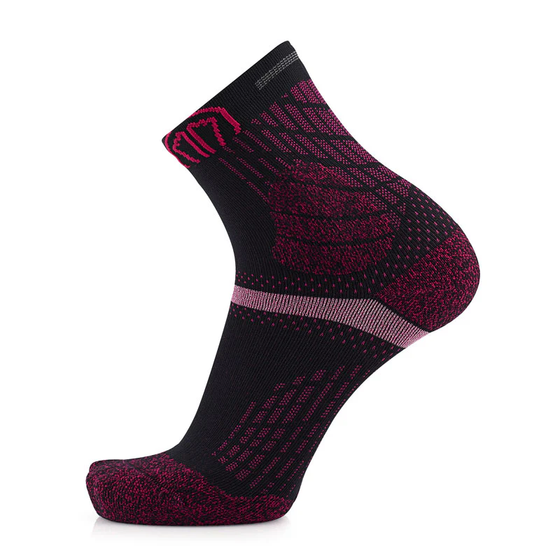 Trail running socks - Trail Protect black/pink - Image 2